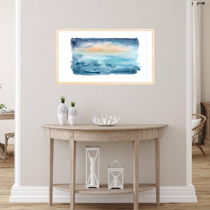 Kate Shore Fine Art - Wholesale Art Print - Print | Beach Walk Sketch 4, Long Print9
