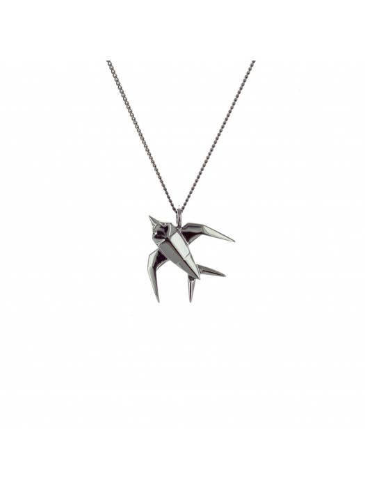 Swallow Short Necklace for wholesale by Origami Jewellery