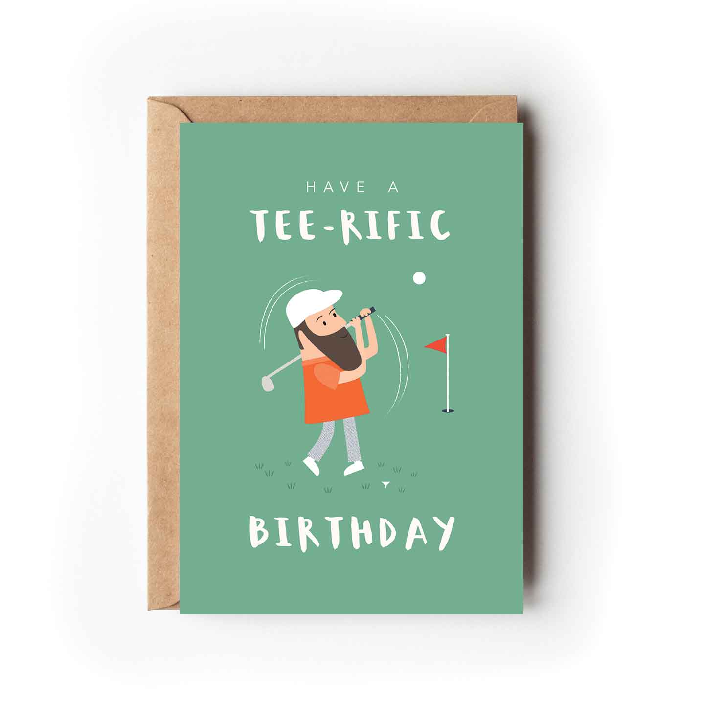 Klara Hawkins – wholesale Birthday card – Tee-rific Golf Birthday0