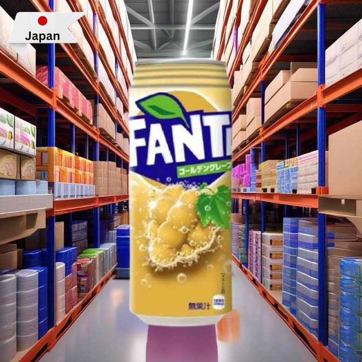 Premium-S GmbH - Wholesale Soda/Carbonated Drink - Fanta Golden Grape (24x500ml)