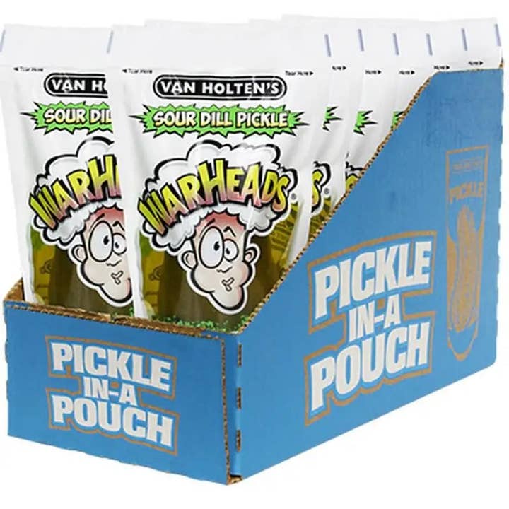 Echo Sales Canada - Wholesale Pickled Vegetables - Van Holten's Warheads Pickles  pouch 12ctÂ