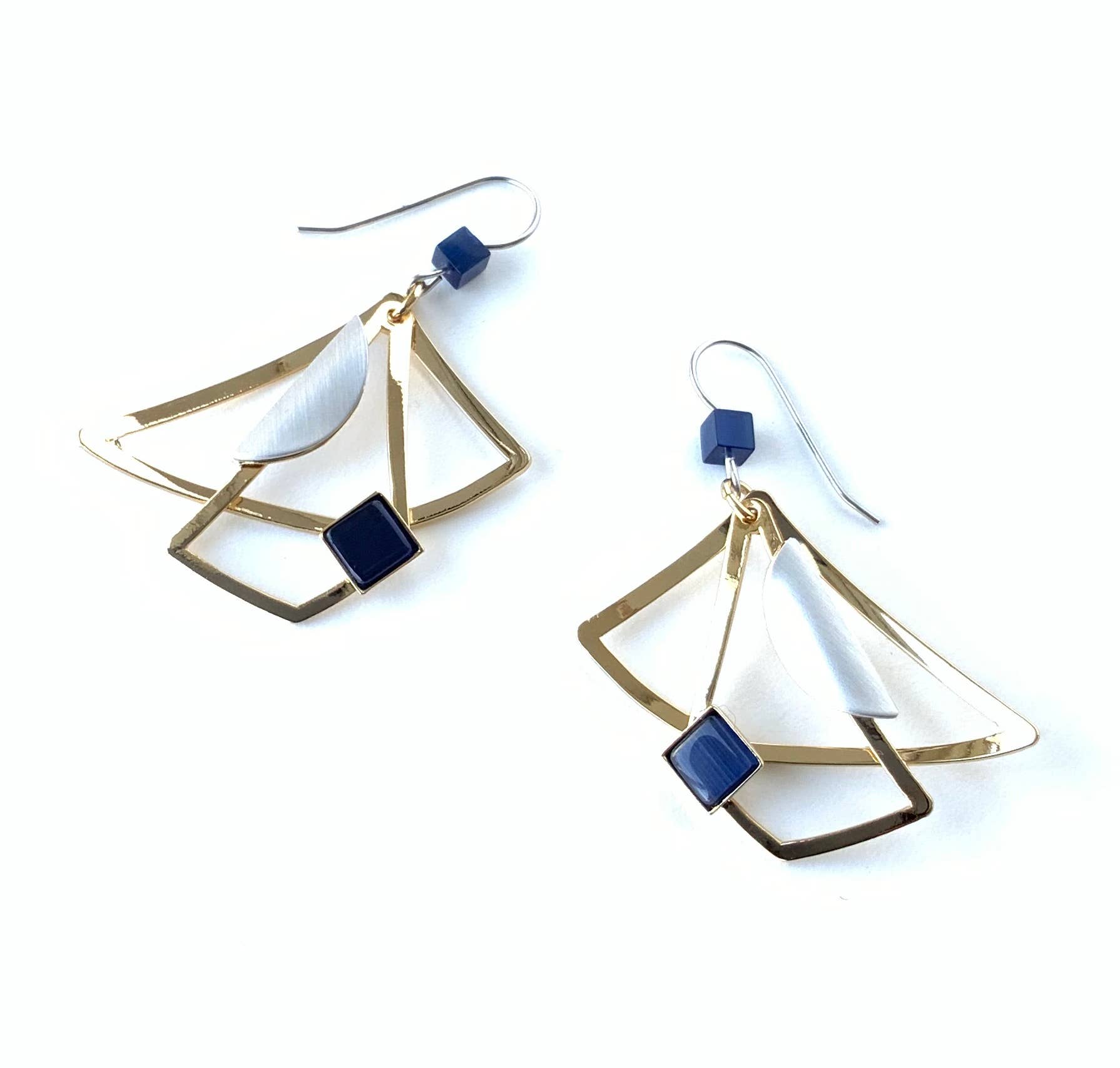 Christophe Poly / Crono Design - Vente Parures de bijoux - Prépack BOUCLES D'OREILLES (DY12P) - 18x Crochets d'Oreilles en Fil & Présentoir Offert45