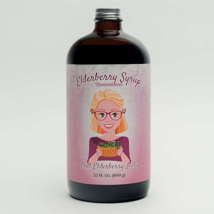 Elderberry Syrup for wholesale by That Elderberry Lady LLC