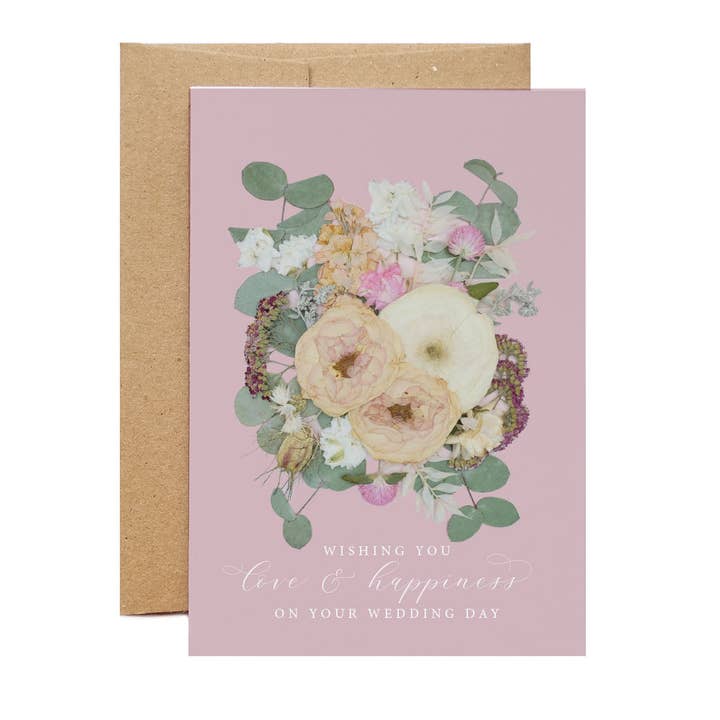 Casamento, Desejando-lhe Amor e Felicidade no Seu Dia de Casamento por atacado de Seek & Bloom Creative Co.