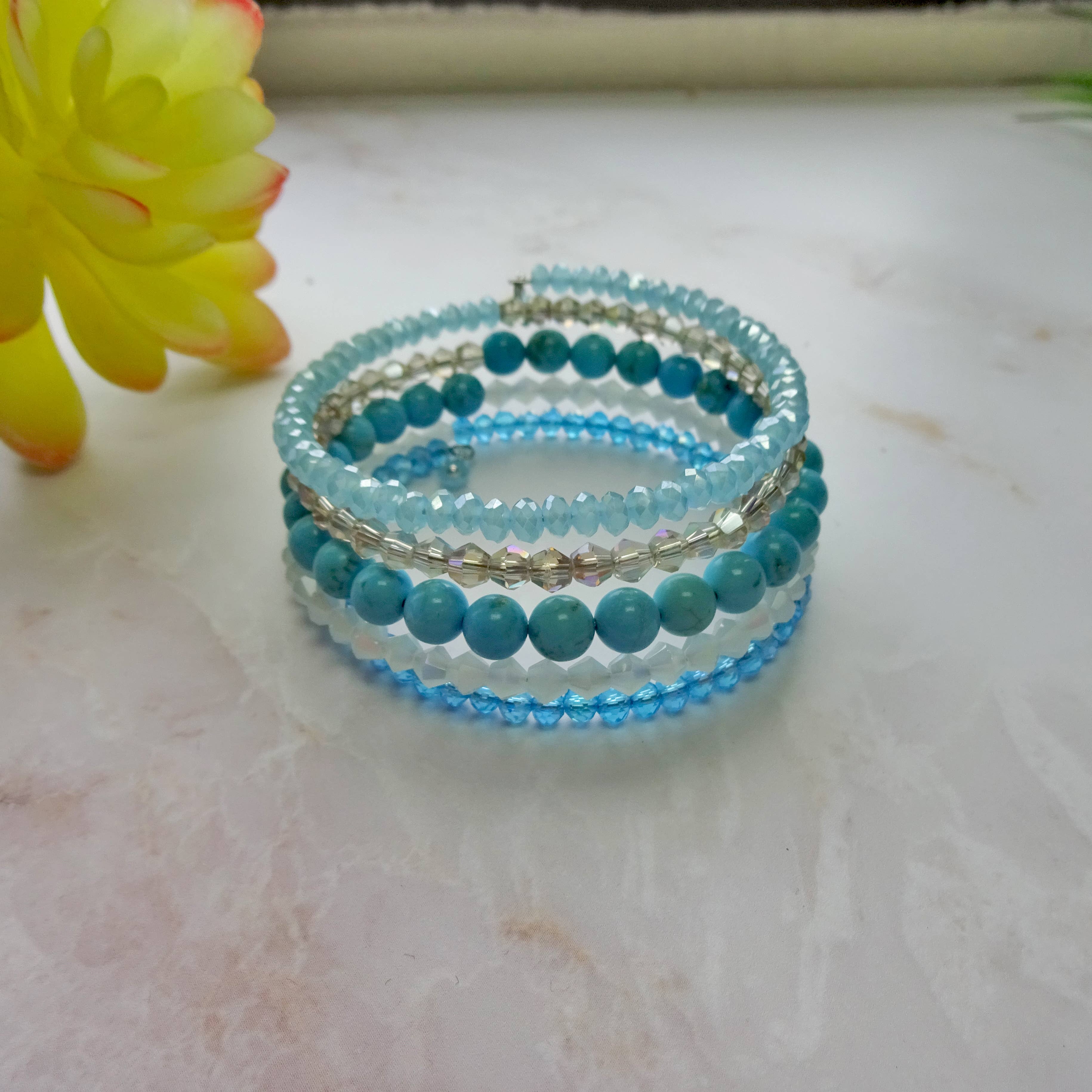 IST Jewelry – wholesale Beaded bracelet – Memory Wire Bracelets10