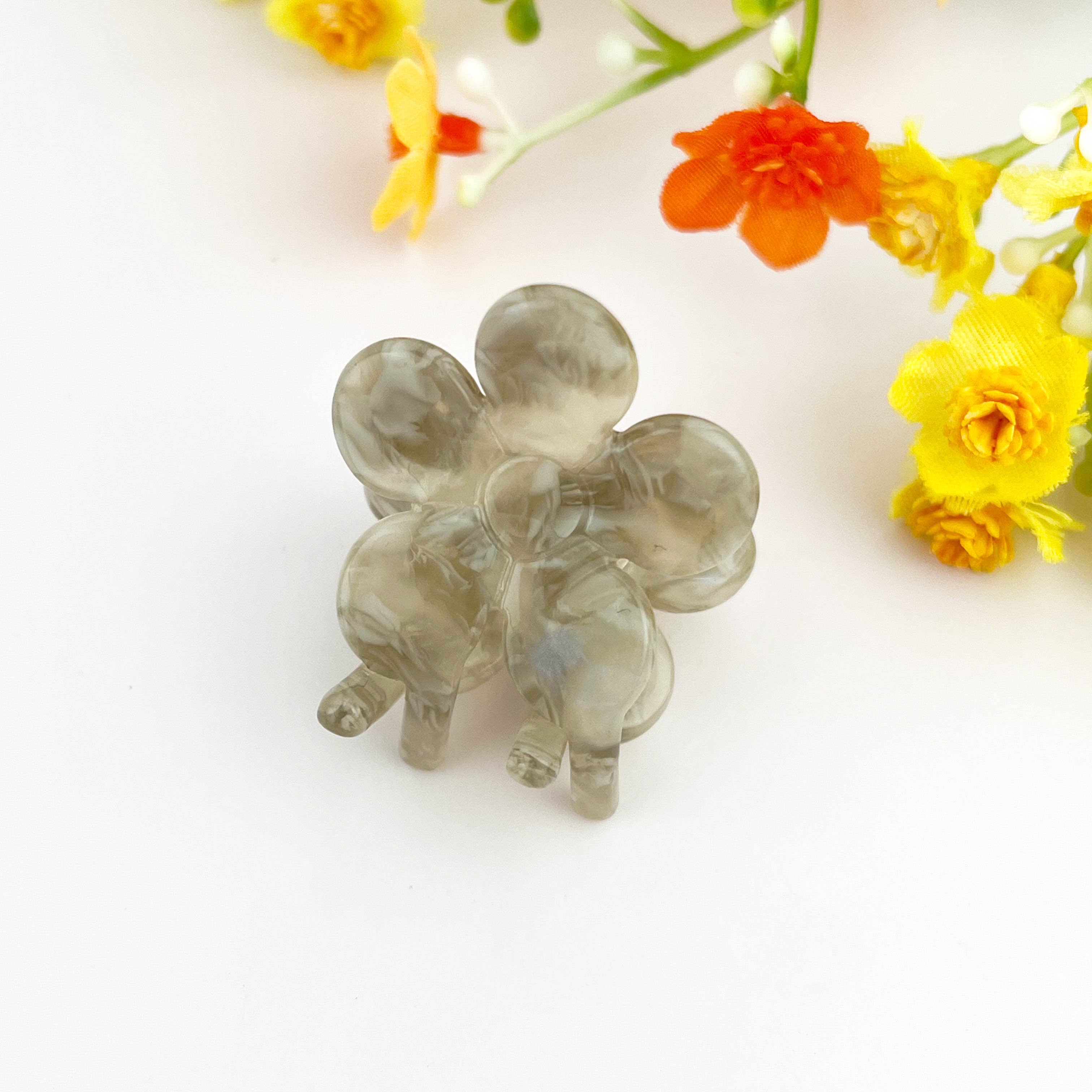 mildstyles - Wholesale Hair Clip - Women's - Mini Floral Acetate Hair Claw Clip2