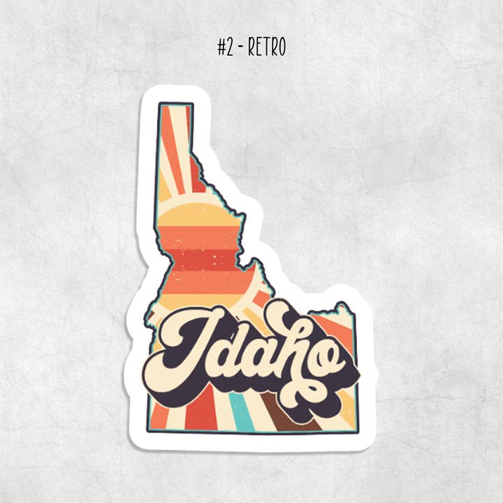 Expression Design Co – wholesale Sticker – Idaho Stickers