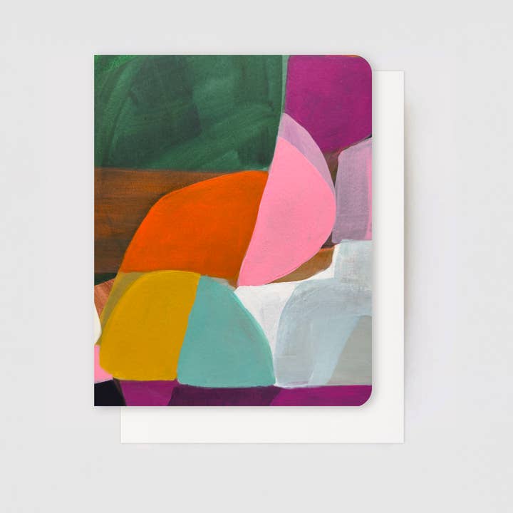 Michele Renee Atelier - Wholesale Stationery/Notecard Set - Bold and Bright – Abstract Art Card Set (Set of 5)6