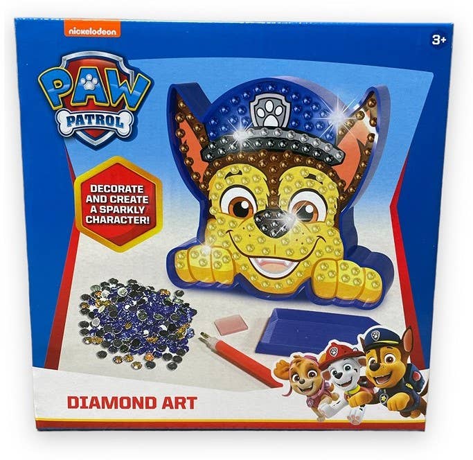 KIDDY-MOOV – wholesale Art set – Child & baby – Art and Creations of the Diamond Paw Patrol - CHASE1