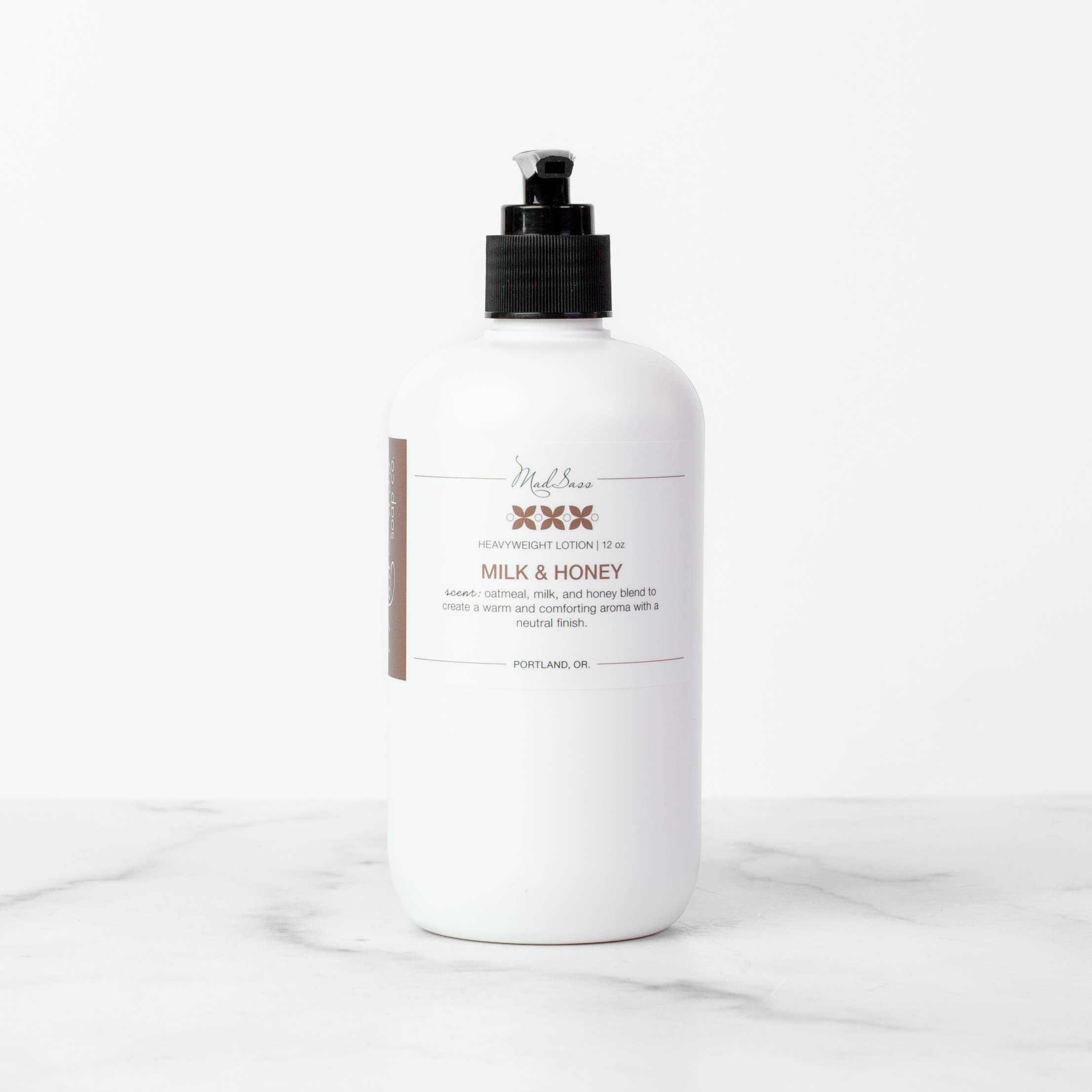 Mad Sass Soap Co - Vente Crème/lotion pour le corps - Lait et miel - Lotion1