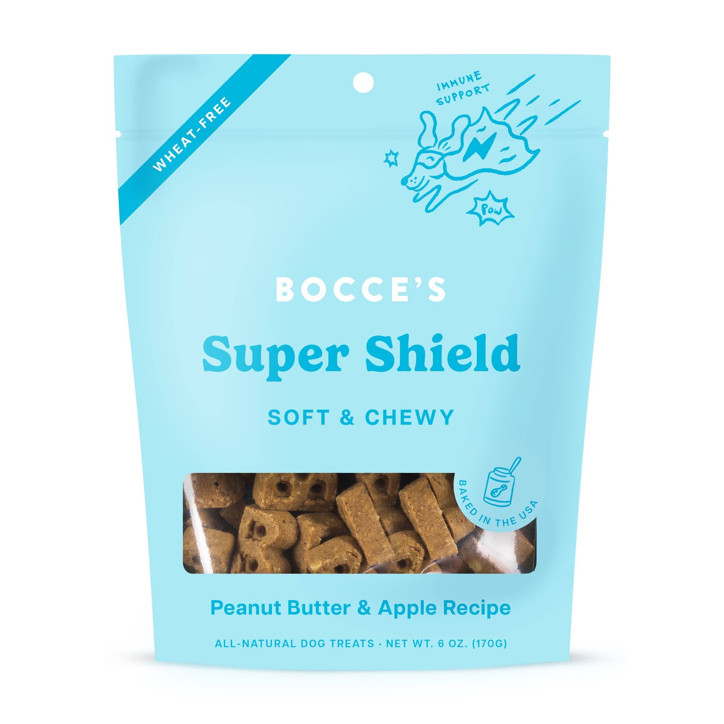 Pet Palette Distribution - Wholesale Pet Treats - Dog - Bocce's Bakery Dailies Super Shield Soft & Chewy Treats 6oz0