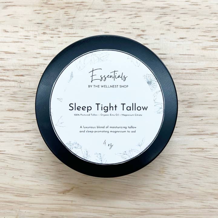 The Wellnest Shop - Wholesale Body Balm/Butter - Sleep Tight Tallow Balm1