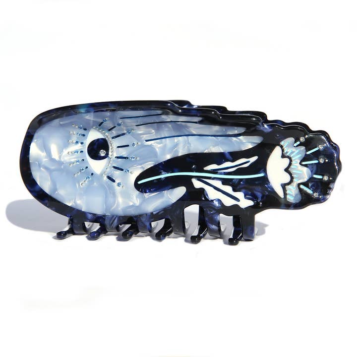 Kingston Jewellery - Wholesale Hair clip – Women’s - Indigo Palm Claw1