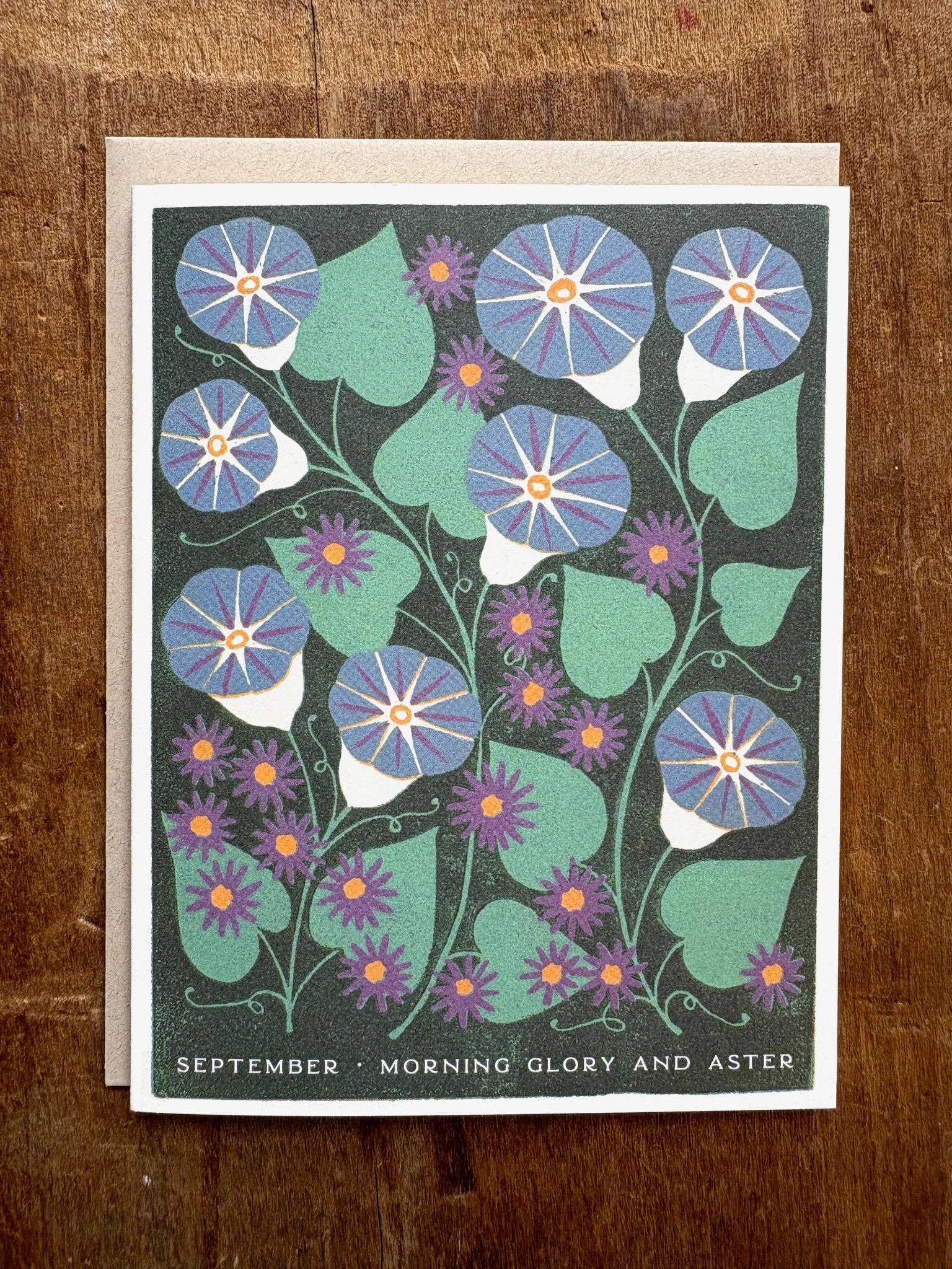 Katharine Watson – Engroshandel Fødselsdagskort – Fødselsmånedens blomster: September lykønskningskort3