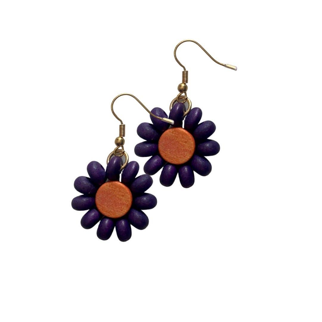 Bijondo - Wholesale Dangle Earrings - Blume Wooden Earrings2
