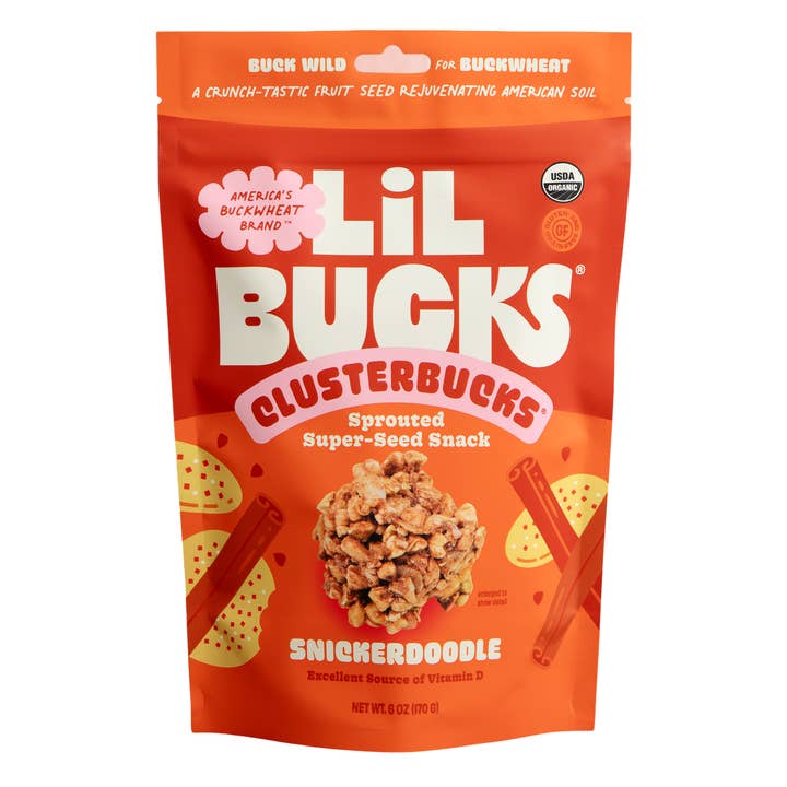 Clusterbucks Bouchées Sans Gluten - Snickerdoodle - 6 unités pour la vente par Lil Bucks