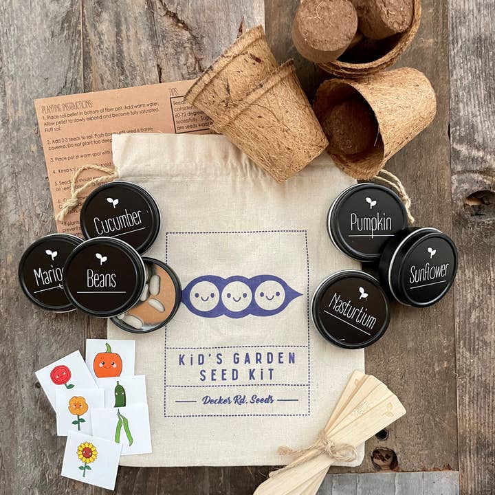 Decker Rd. Seeds - Wholesale Plant Seeds - Kid's Garden Seed Kit0