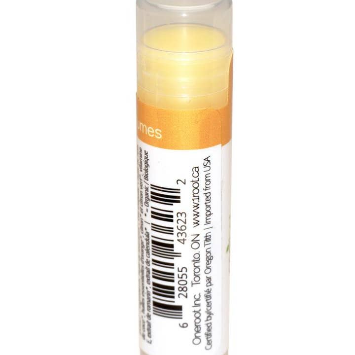 OneRoot - Wholesale Lip Balm - 100% Organic Beeswax Lip Balm - 12 units in a Display Case