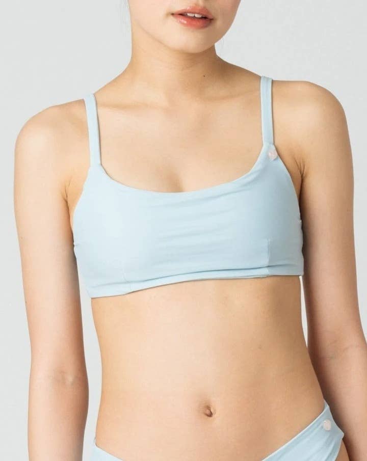 Fiola Rose Swim - Wholesale Swim Top - Women's - Alessandra Top in Aquamarine