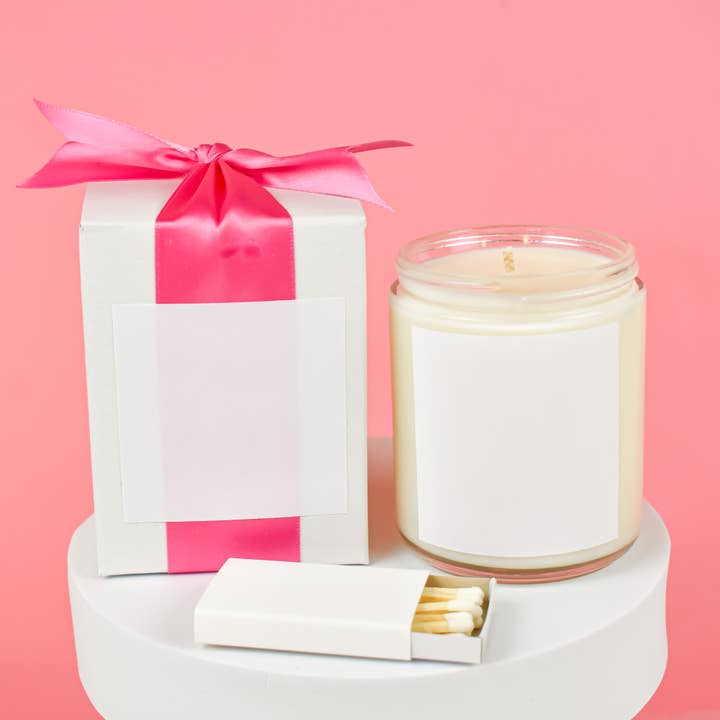 Box Babe Gift Co. - Wholesale Jar/Filled Candle - Private Label Soy Candle Gift Set