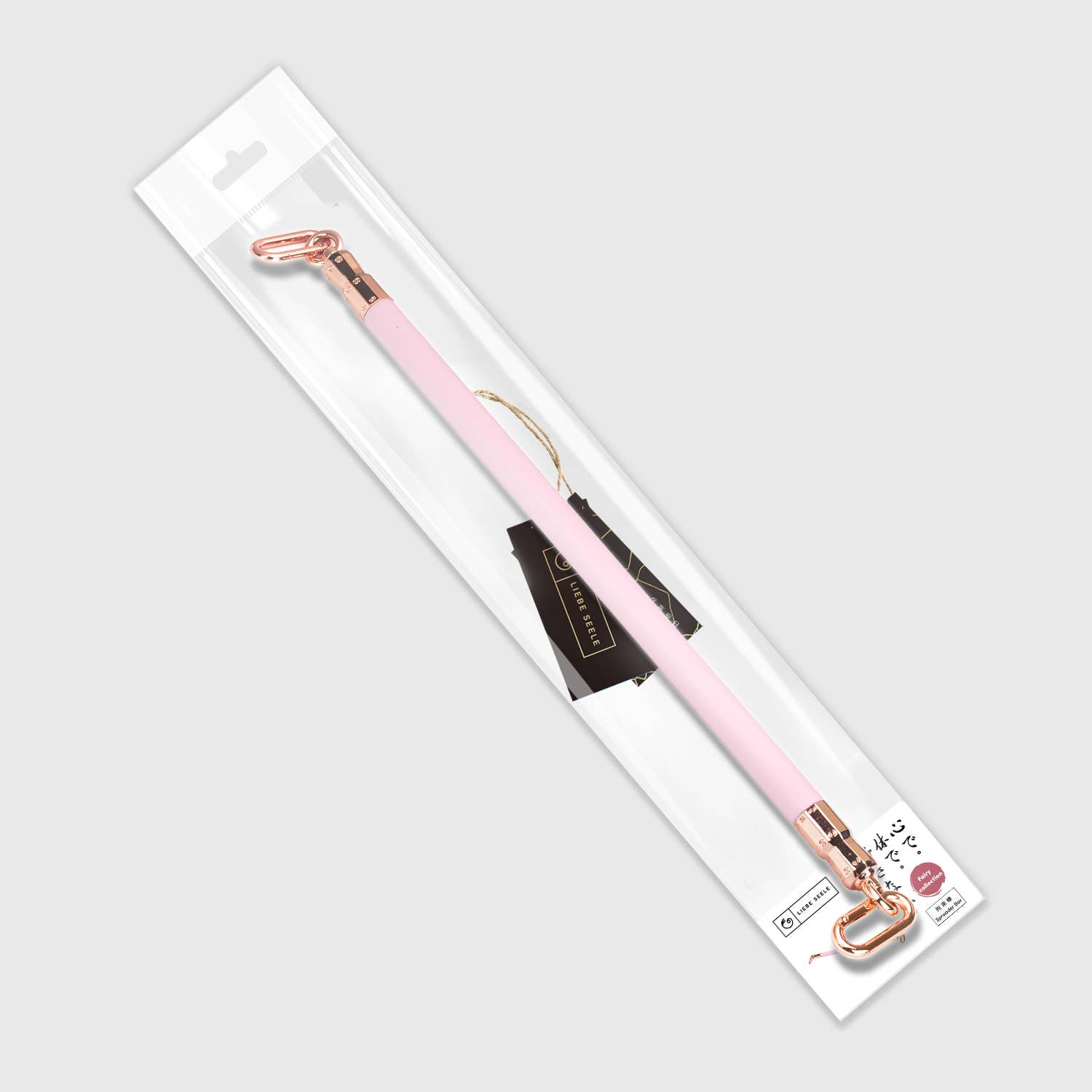 Liebe Seele – wholesale Sex toy – Pink Fairy Leather-Coated Spreader Bar2