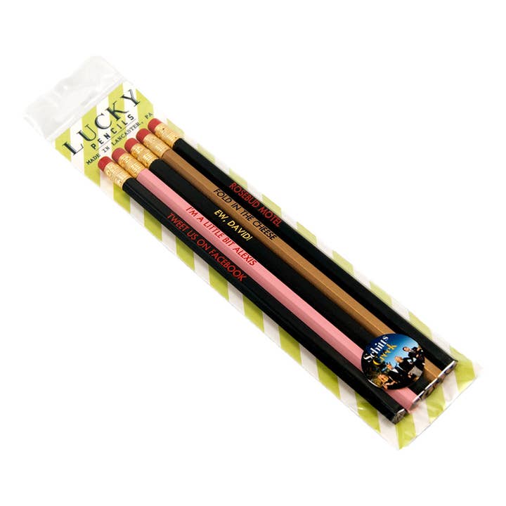 Lucky Mfg. Co. - Wholesale Pencil - Schitt's Creek Pencil Pack