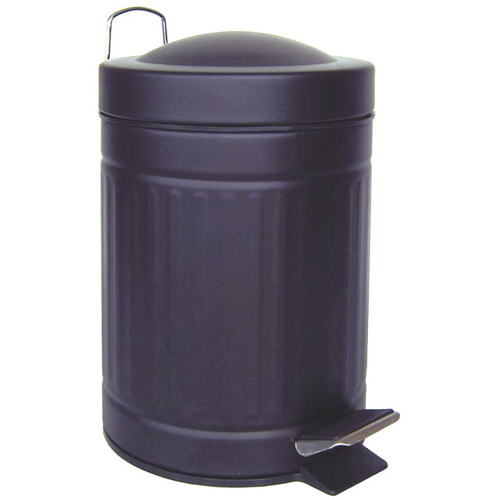 Laroom - Wholesale Trashcan/Trash Bin - Bathroom pedal Bin orange 3L. (removable liner)