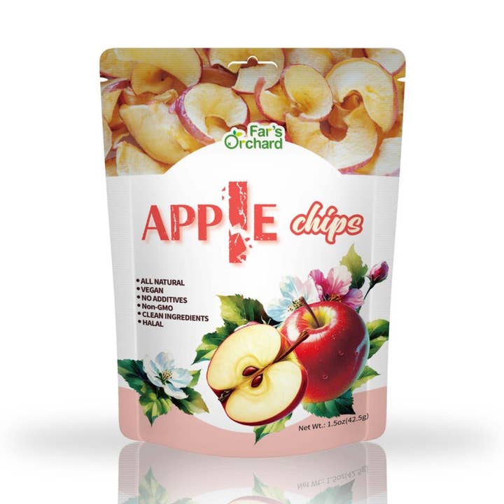 TerraLand - Vente Collations aux fruits - Chips aux pommes0