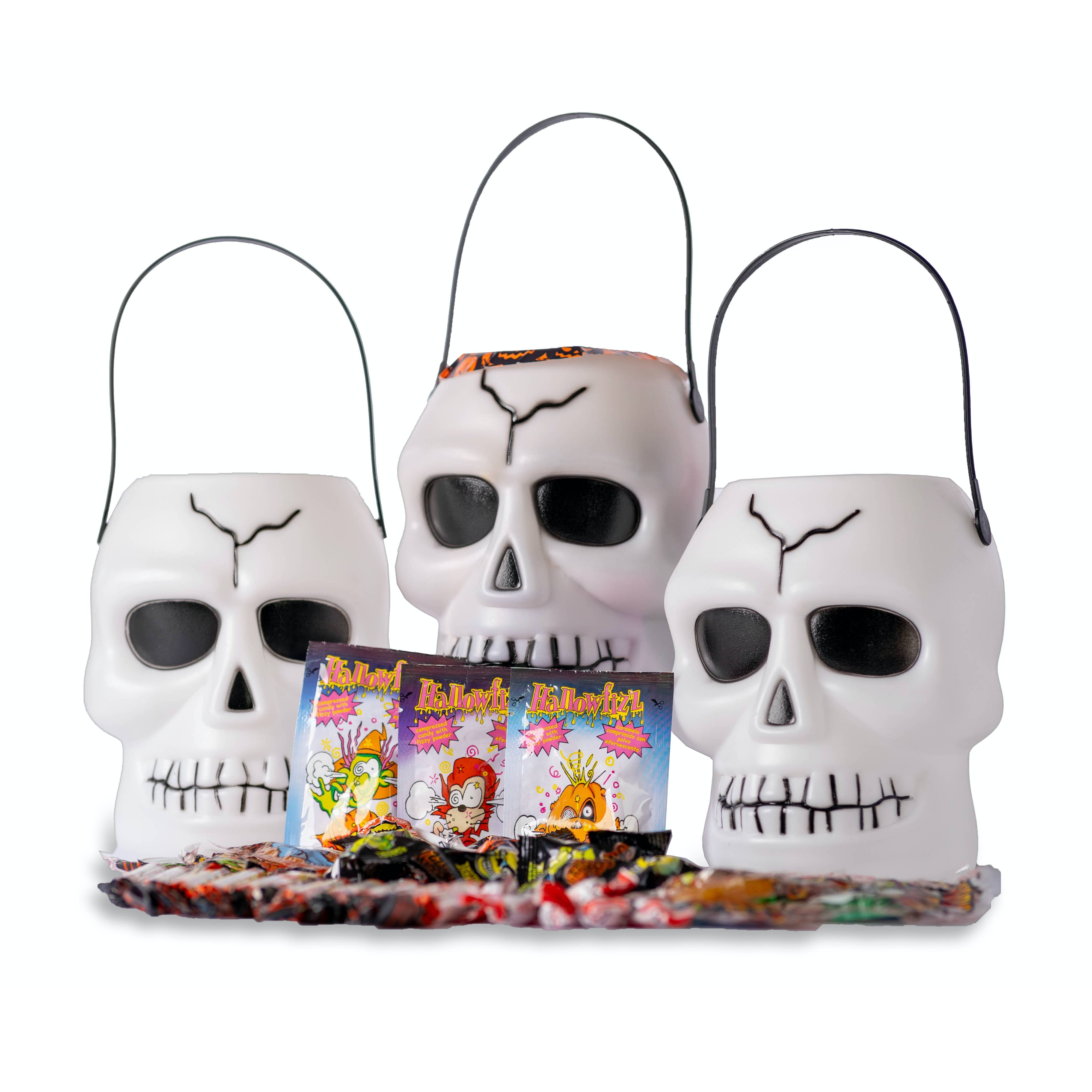 IAMI - Vendita all'ingrosso Caramello - Teschi di Halloween: ripieni di caramelle e dolci - 400 gr0