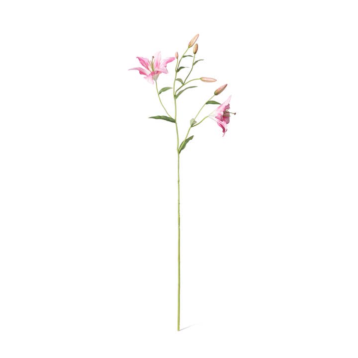 Park Hill Collection Oriental Lily Stem Pink for wholesale by Park Hill Collection