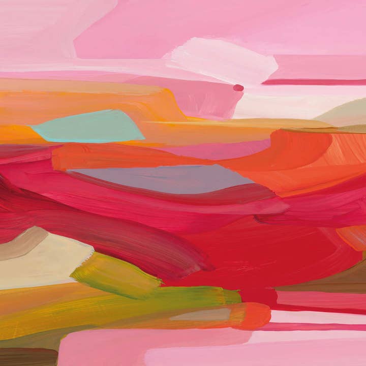 Susannah Bleasby Art - Wholesale Flat Wrap - Abstract Art Gift Wrap | Abstract gift wrap sheets 3