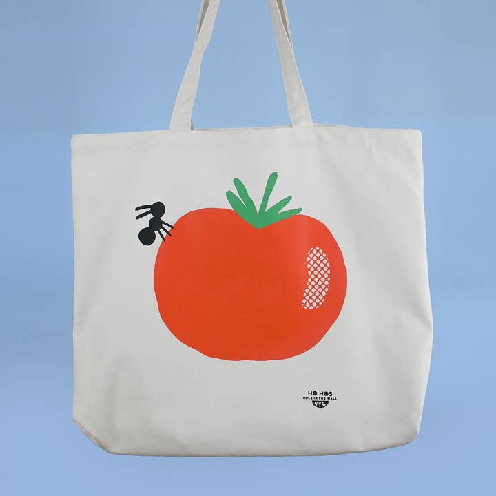 Natali Koromoto - Wholesale Tote Bag - Women's - "Tomato" Big tote bag4