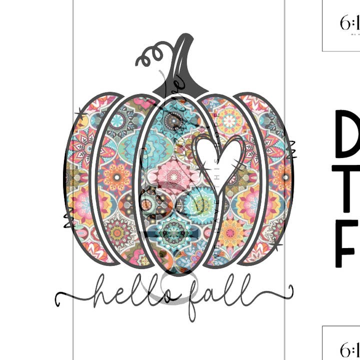 Hej efterår DTF Print for engroshandel hos 6:19 Creative