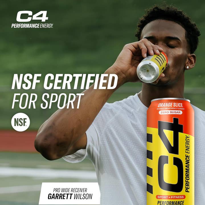 I Got Your Candy – Großhandel Sport-/Energydrink – C4 Performance Energy Orangenscheibe mit Kohlensäure, 16 Unzen — 12 ct