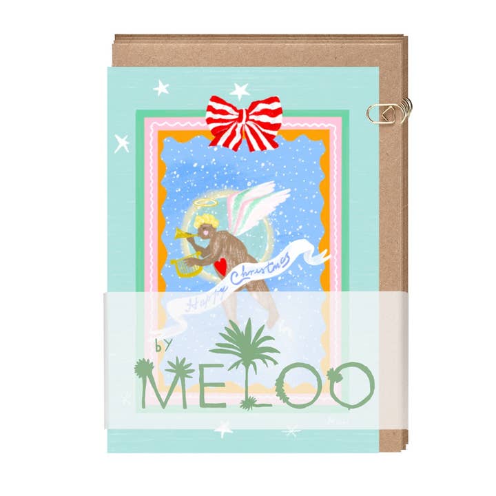 Pack of Christmas Angel Cards for wholesale by Meloo