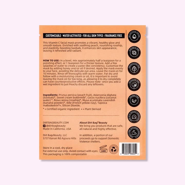 Dirt Bag Beauty - Wholesale Skincare Face Mask - All-Natural Powder Face Mask - Glow Boosting & Smooth