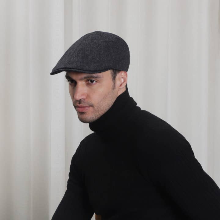 Celtic Ore Crafts - Wholesale Newsboy/Schoolboy Hat - Men's - HAT-012XL Urban Tweed Cap Grey Extra Large1