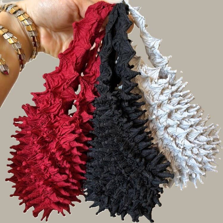 House of Shokunin - Venta al por mayor Bolsas de la compra - Bolsa japonesa Shibori expandible, extensible y lavable, bolsa para fiesta, reutilizable para compras, organizador y cartera mini34