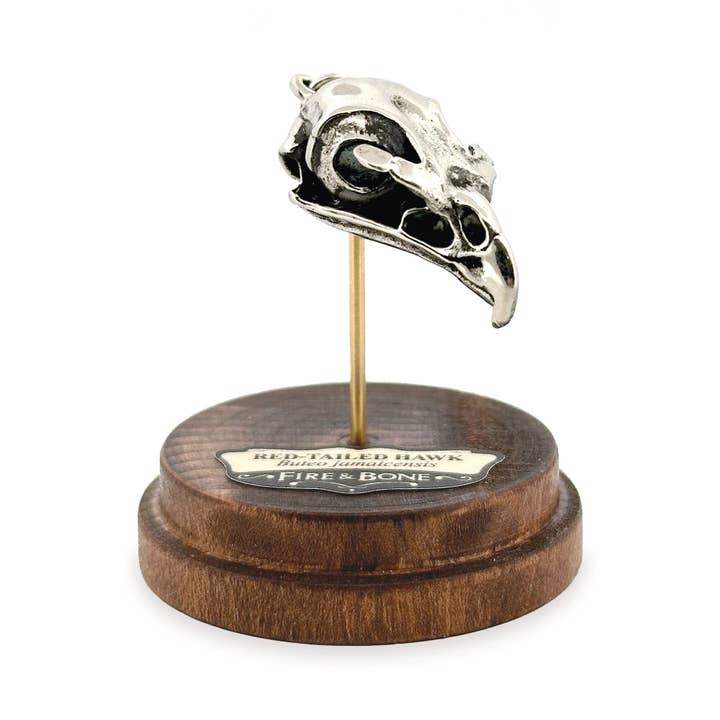 Fire & Bone - Wholesale Pendant/Charm Necklace - Red-Tailed Hawk3