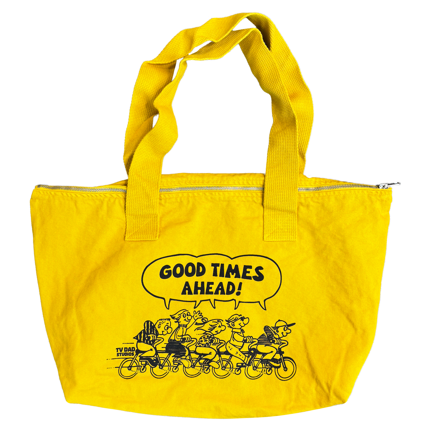 TV DAD - Wholesale Tote Bag - Unisex - Good Times Zipper Tote Bag4