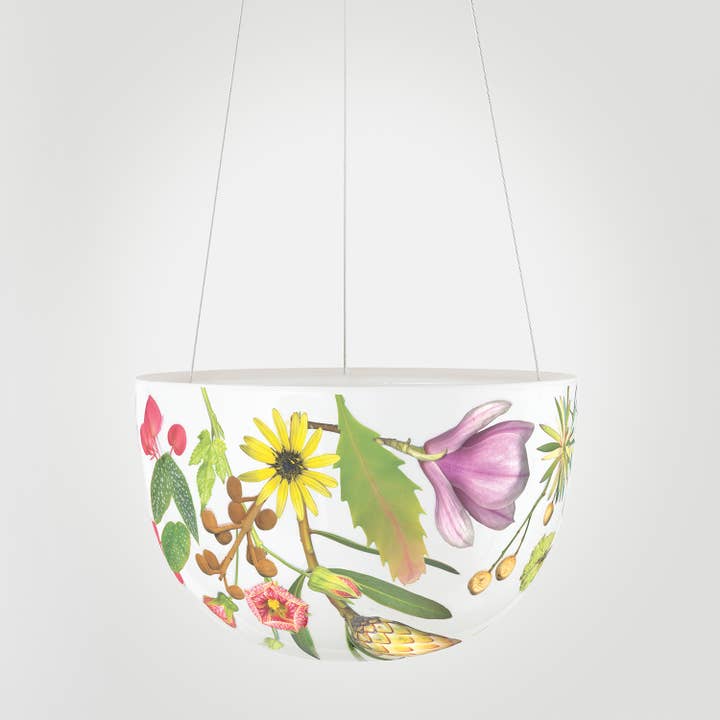 Decorative Hanging Planter Spring Flowers for wholesale by Angus & Celeste