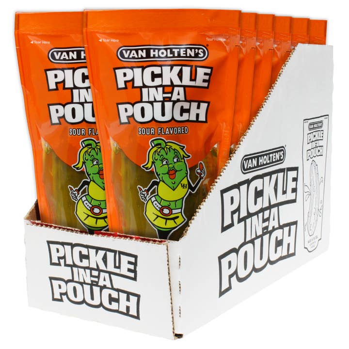 Van Holten's - Wholesale Pickled Vegetables - Van Holten's Sour Sis Pickle-In-A-Pouch, 12ct Case