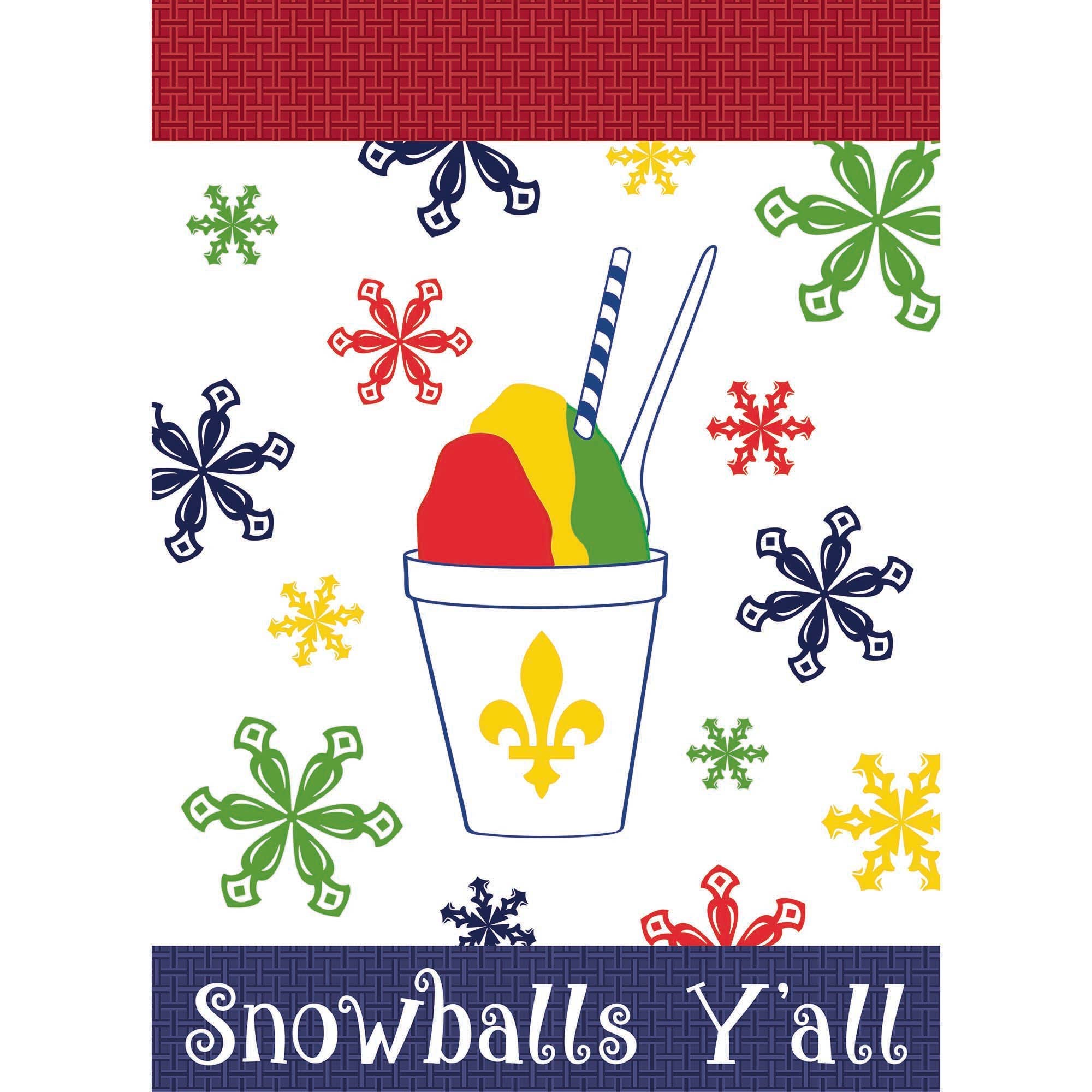 Cottage Garden - Wholesale Flag - Snoballs Y'all Garden Flag0