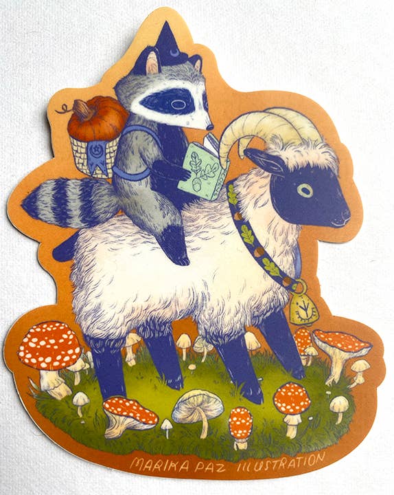 Marika Paz Illustration – Adesivo por atacado – Autocolante Little Familiars2