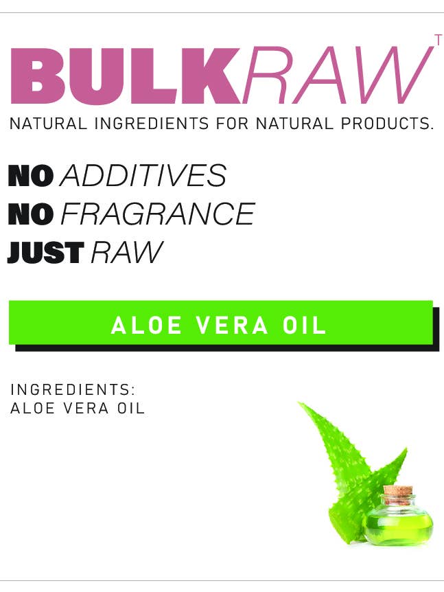 Natuurlijke aloë vera-olie voor wholesale door Bulk Raw