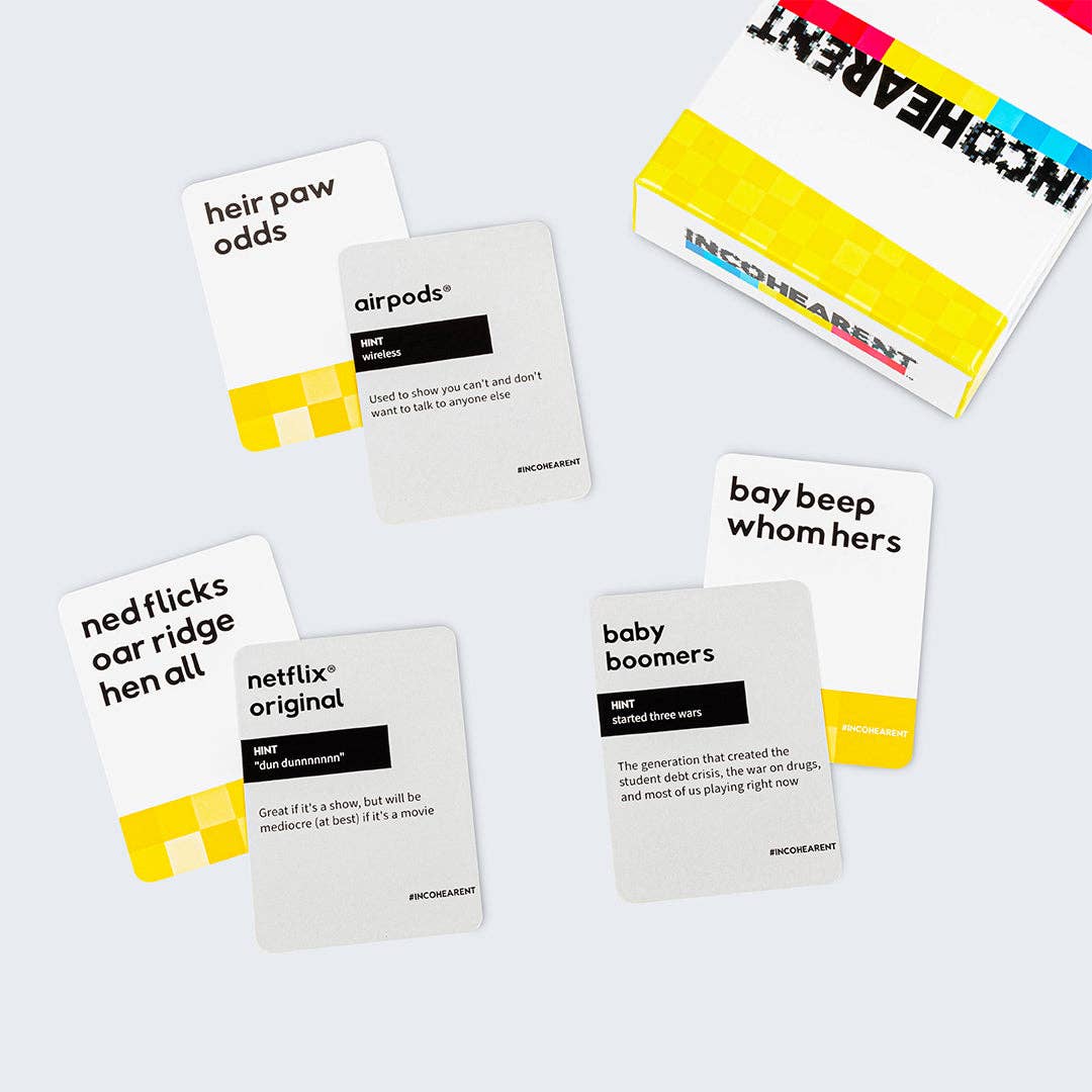 What Do You Meme - Wholesale Card Game - Incohearent™ Fresh Phrases Expansion Pack1