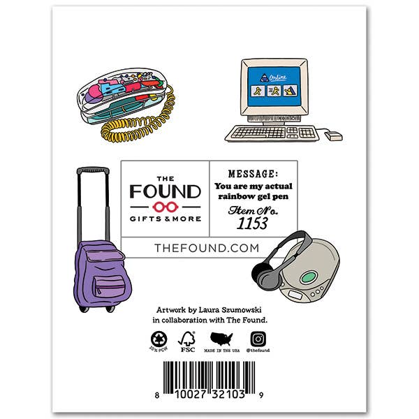 THE FOUND – Großhandel Geburtstagskarten – Pen15 Glückwunschkarte zum Geburtstag2