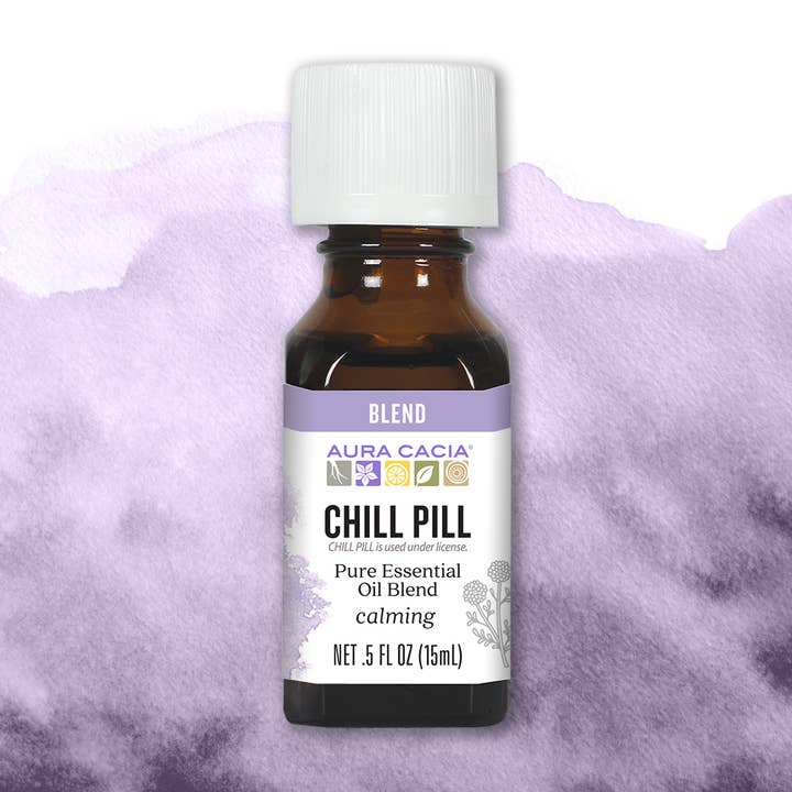 Chill Pill Essential Oil Blend|Boxed|Pure Essential Oils for wholesale by Aura Cacia
