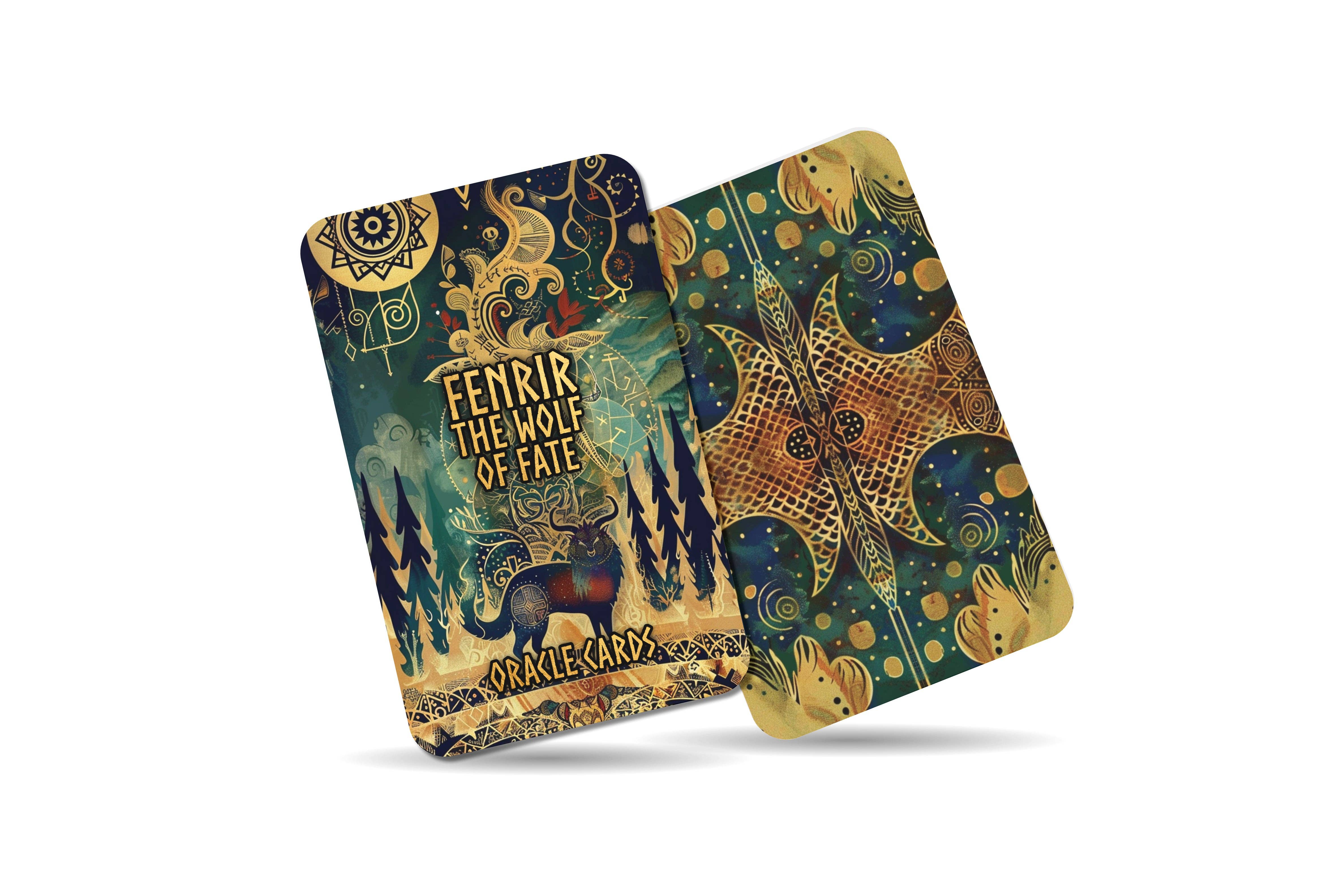 Ibiza Tarot USA - Wholesale Tarot Cards - Fenrir - The Wolf of Fate Oracle Deck Cards - Unleashing the primal power and untamed spirit of the wolf8