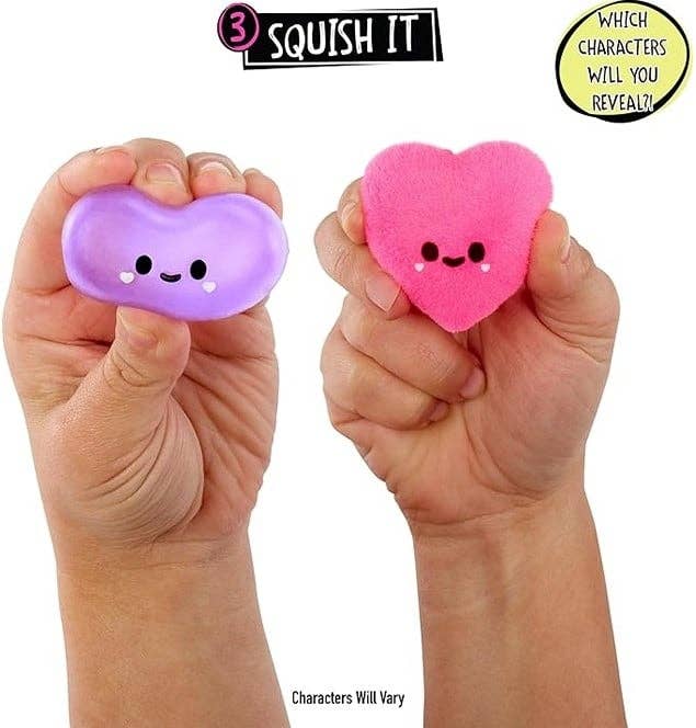 KIDDY-MOOV – Engroshandel Klemmelegetøj - Børn og baby – Minis Fluffie Stuffiez Pakke 2 assorteret i display / 114